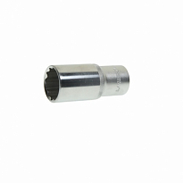 Головка торцевая глубокая 27мм 1/2"DR 12-гранная ЭВРИКА /1/10